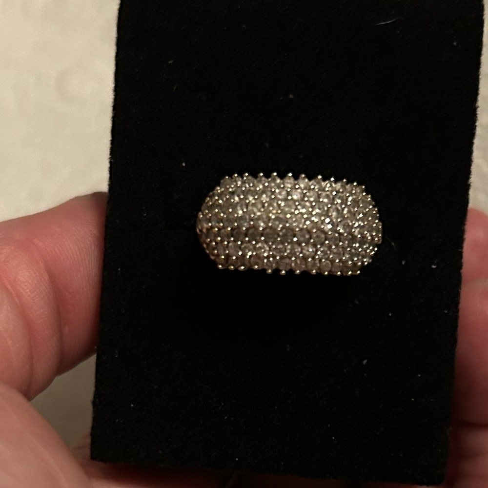 3g 10K 1 & 1/2 carat  Diamond SOLID Yellow Gold NATURAL Diamond  Ring 1.… - Picture 9 of 15